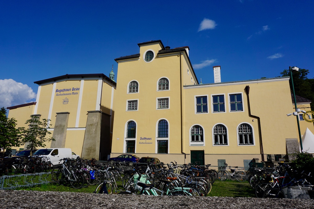 Augustiner Beer Garden Salzburg Austria Fasci Garden